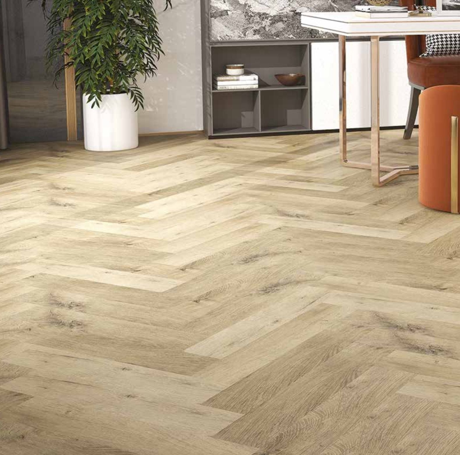 Copley Oak Herringbone SPC Click 5mm