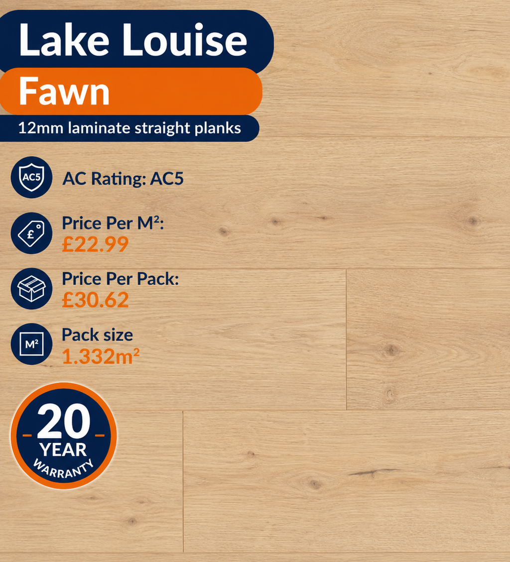Lake Louise Fawn Oak 12mm