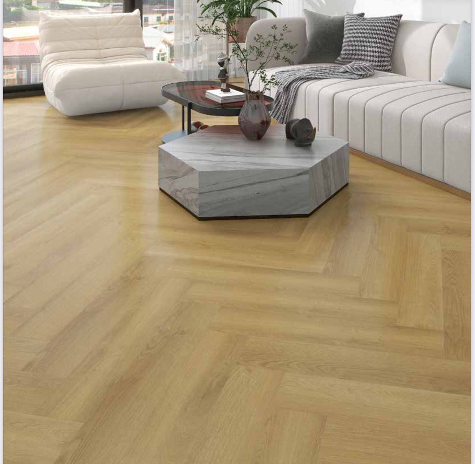 Silsden Oak Herringbone SPC Click 5mm