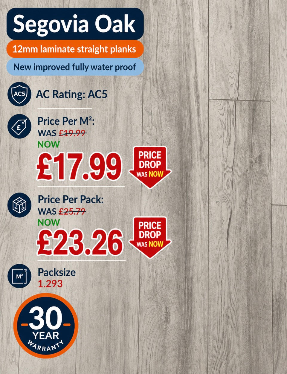 Segovia Oak 12mm