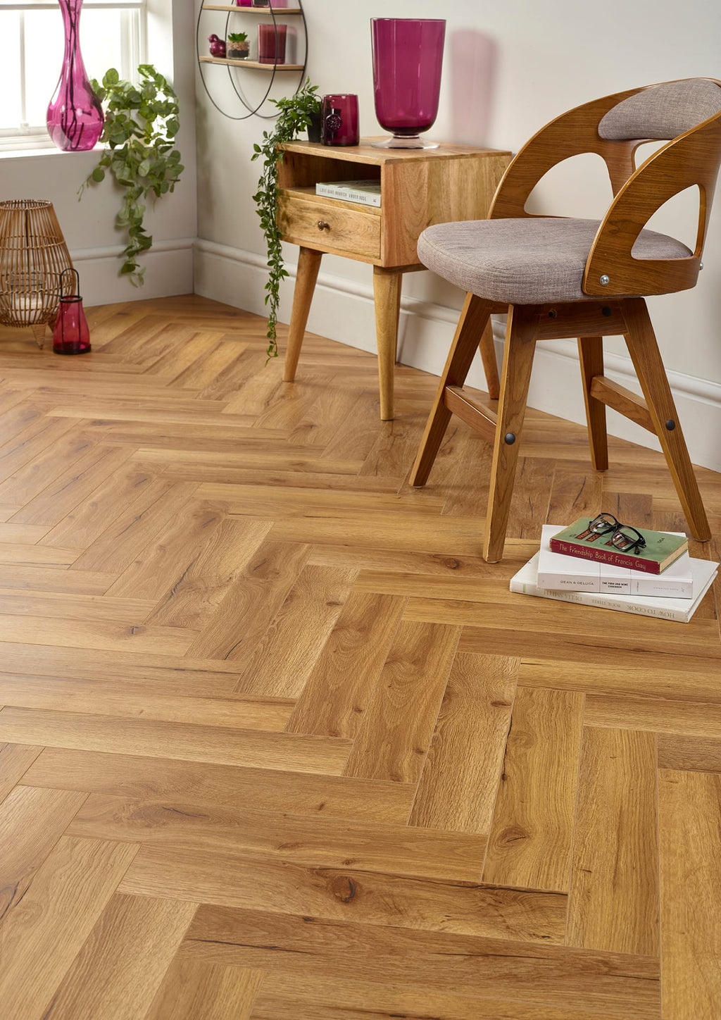 Helsinki Oak Herringbone 12mm