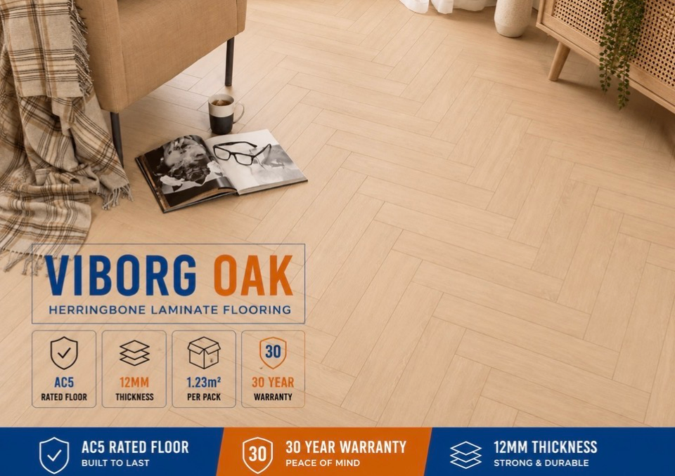 Viborg Oak Herringbone 12mm