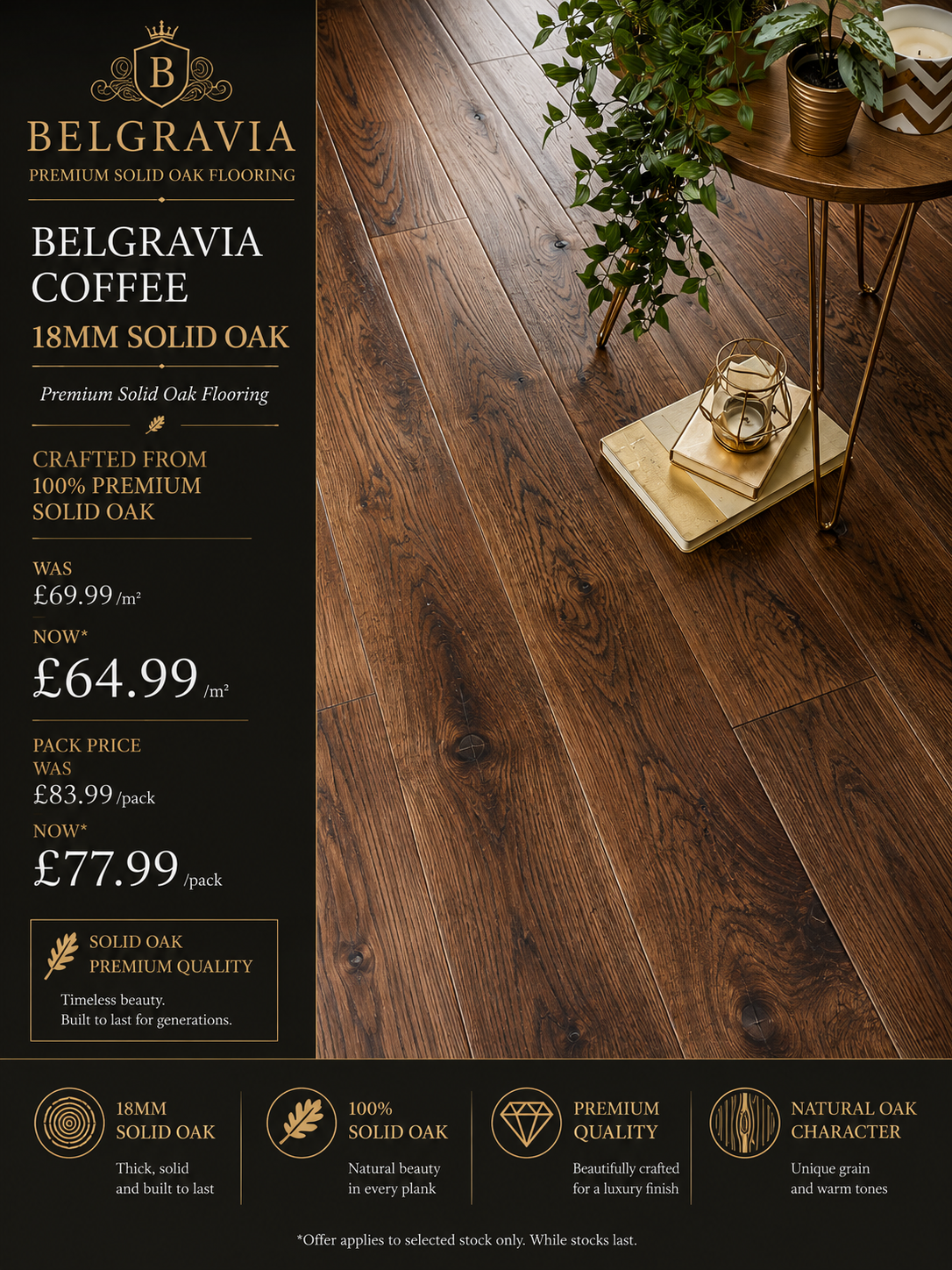 Belgravia Coffee HS UV Lacquered