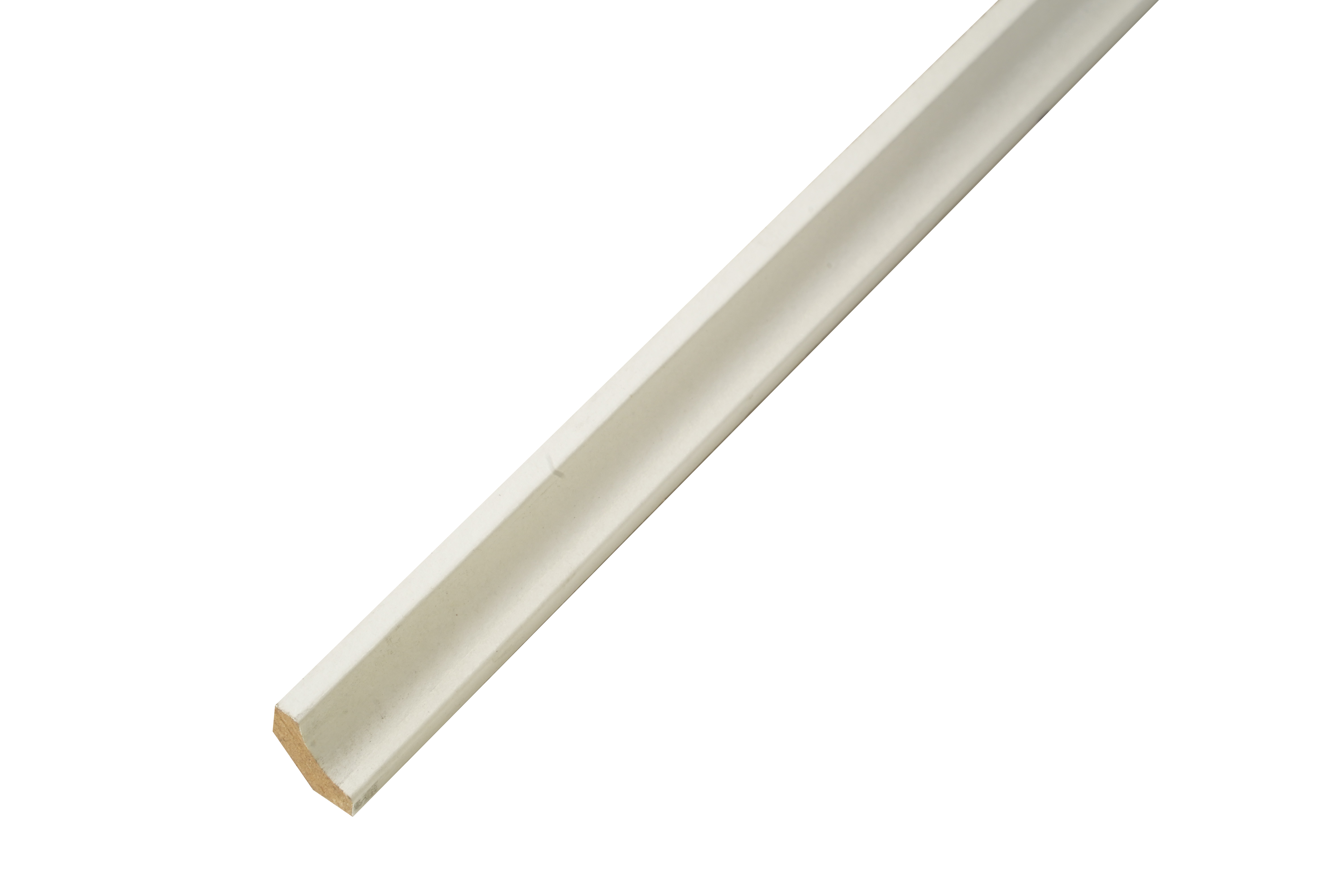 White Scotia Beading