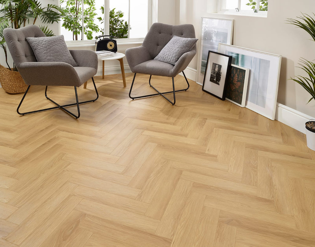 Stockholm Oak Herringbone 12mm