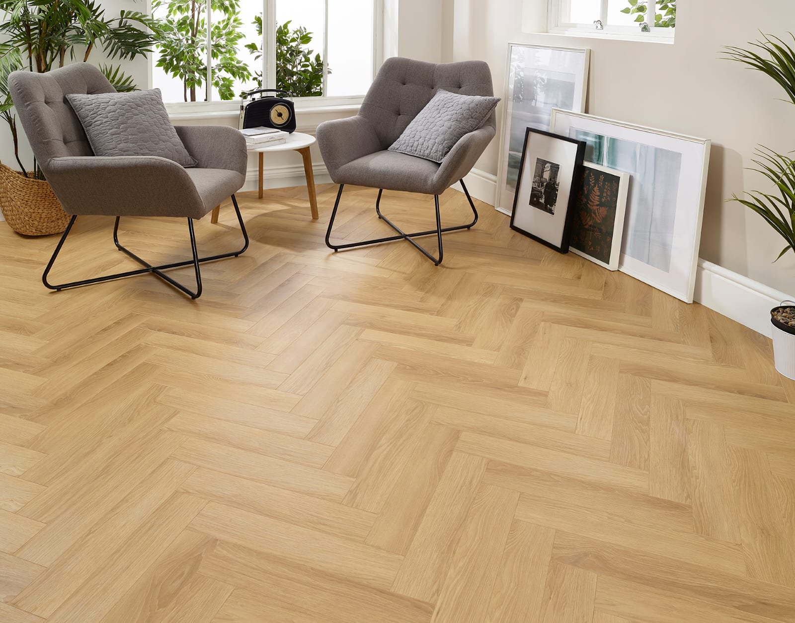 Stockholm Oak Herringbone 12mm
