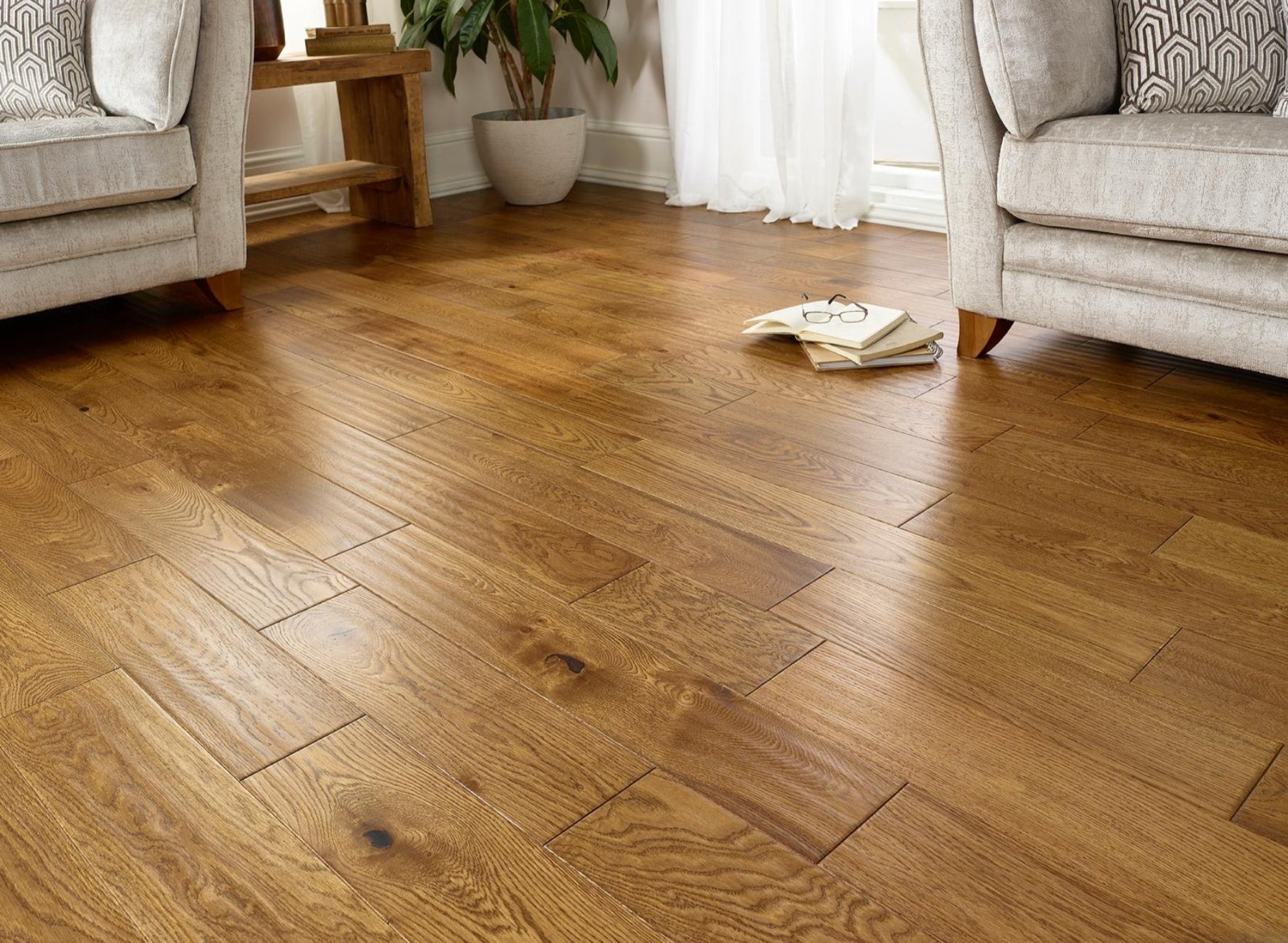Westminster Golden Hand Scraped Lacquered
